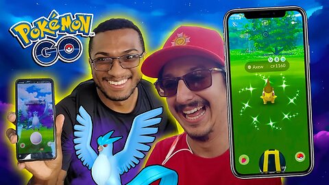 FINALMENTE PEGUEI o Articuno SHINY (Shadow)!!! Gameplay do Dia da Comunidade do AXEW! Pokémon GO