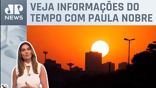 Calor aumenta do Sudeste ao Norte | Previsão do Tempo