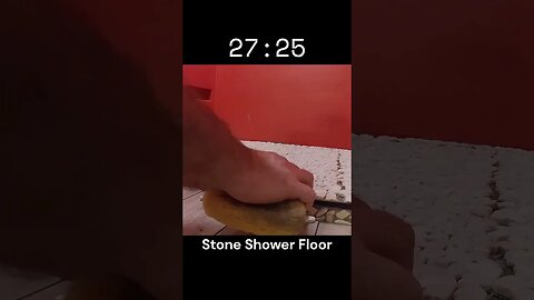 master bath tile shower floor low angle