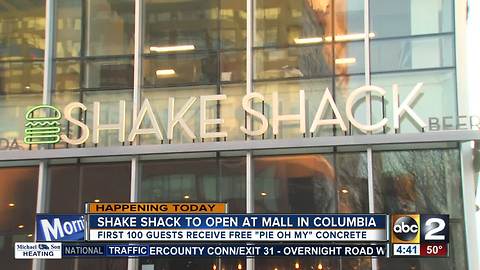 Shake Shack to open at Mall in Columbia