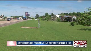 no storm sirens before tornado hit