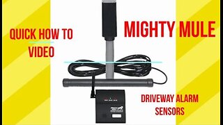 Secure Your Home at the Entrance! Mighty Mule Driveway Alarm System #diy #home