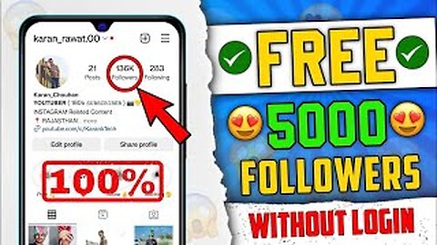 Instagram per followers kese Badhaye || how to get 10k followers on instagram