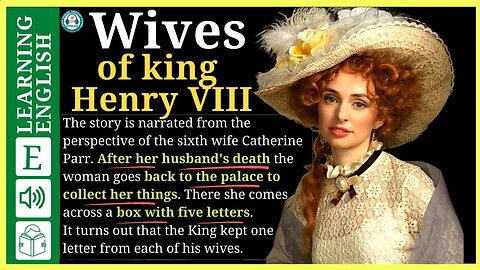 learn English through story level 2 🍁Wives of Henry VIII ( Graded Reader Level 2 ) | WooEnglish