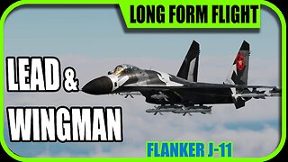 DCS World - Lead and Wingman in Flanker