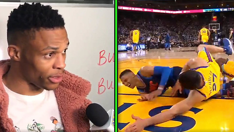 Russell Westbrook Calls Zaza Pachulia a DIRTY Player for Intentionally Falling on His Leg