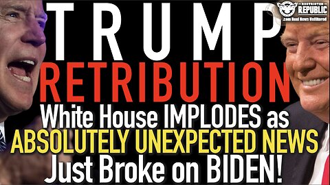 Trump Retribution! White House IMPLODES as ABSOLUTELY UNEXPECTED NEWS Just Broke on Biden!