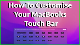 How To Customise Your MacBooks Touch Bar - Mac Tutorial