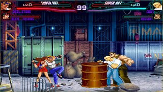 Mugen: Axel/Blaze vs Cody/Haggar