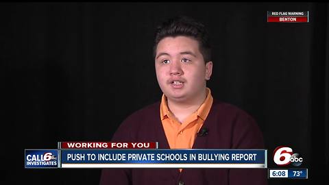 Push to make private schools submit bullying reports