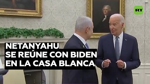 Netanyahu se reúne con Biden en la Casa Blanca y tiene previsto un encuentro con Harris y Trump