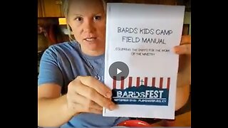 Bardsfest Partial Teaching For Kids Camp Canning over Camp Fire