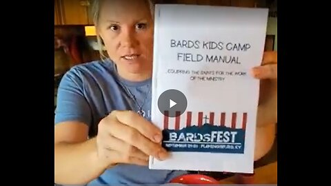 Bardsfest Partial Teaching For Kids Camp Canning over Camp Fire