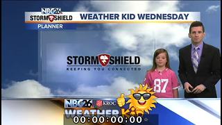 Meet Kiley Couillard, our Weather Kid of the Week