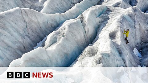 How do you measure the snow melting on Switzerland’s glaciers? | BBC News | VYPER ✅