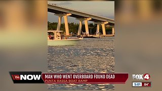 Body found in water in search for missing boater