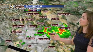 Storm chances increasing in Valley