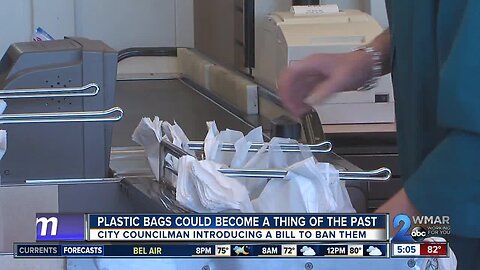 Bill banning plastic bags to be proposed by Baltimore City Councilman