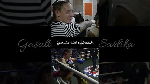 Gasulla-Sole (ENGLAND) vs. Sarlika (THAILAND) (Muay Thai fight)