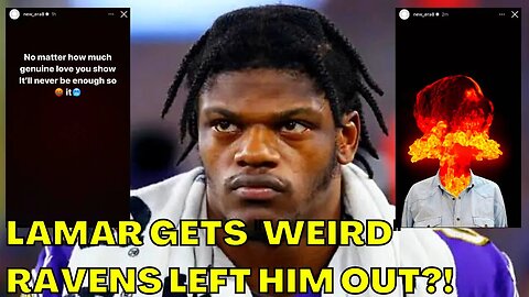 Lamar Jackson Sends WEIRD CRYPTIC INSTAGRAM MESSAGES to Ravens as FRANCHISE TAG SEASON OPENS!