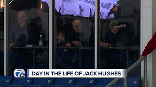 Day in the Life of Jack Hughes: WXYZ's Brad Galli goes behind the scenes with the hockey phenom