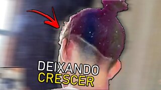 1 ANO DEIXANDO O CABELO CRESCER *+corte* 🔥