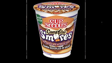 Campfire Smores Ramen Noodle Review