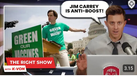 Jim Carrey Is Anti-Science & Boosts!(Valuetainment w_ K-von
