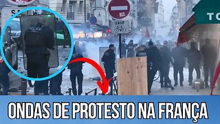 Ondas de protesto na França