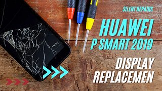 Huawei P Smart 2019 | Screen repair | Display replacement | Repair video