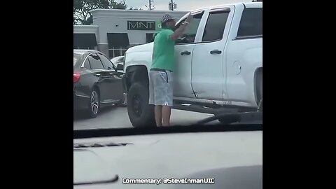 An angry motorist in Indianapolis learns the hard way after pulling out his gun