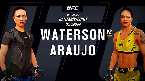 EA Sports UFC 4 Gameplay Viviane Araujo vs Michelle Waterson