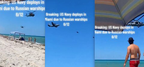 HANG ON TIGHT-IT APPEARS TO BE GO TIME!*RUSSIAN LIVE FIRE DRILLS OFF FLORIDA*MILITARY BUZZING BEACH*