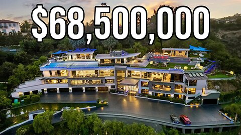 $68,500,000 Bel Air Mega Mansion | Mansion Tour