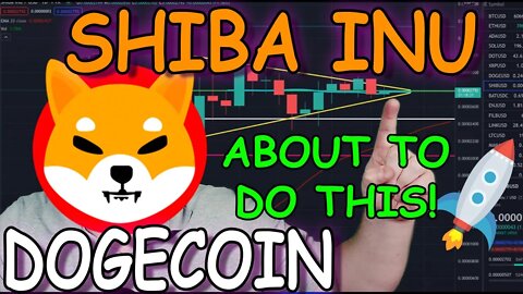 SHIBA INU - DOGECOIN ABOUT TO DO THIS! - BREAKOUT COMING!