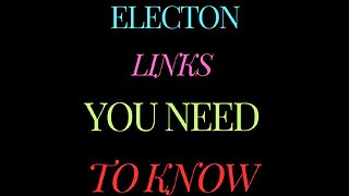 ELECTIONS [LINKS YOU SHOULD KNOW]