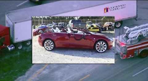 NTSB releases new report on deadly Tesla crash in Palm Beach County