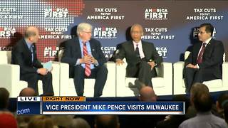 Vice President Mike Pence visits Milwaukee