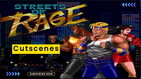 Streets of Rage Cutscenes - Sega Genesis/Mega Drive Cutscene - Classic Game Cutscenes
