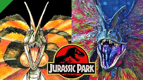 How The SPITTER Almost Looked In Jurassic Park - DILOPHOSAURUS Explained