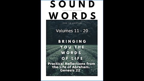 Sound Words, Practical Reflections from the Life of Abraham, Genesis 22