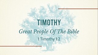 Timothy