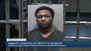 Inmate charged with first-degree murder in killing of Wayne County Sheriff's corporal