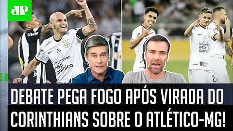 "O Corinthians CALOU A SUA BOCA! NÃO DÁ MAIS PRA FALAR que..." DEBATE FERVE após 2x1 no Atlético-MG!