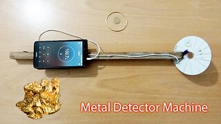 How to Make a Metal Detector. Metal Detector With Phone