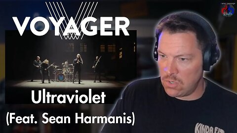 Voyager "Ultraviolet" (Feat. Sean Harmanis) Official Music Video | DaneBramage Rocks Reaction
