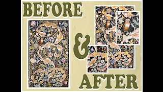 BEFORE & AFTER DP Kit: Vintage Floral with Owl