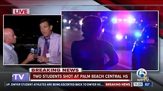 Two shot at Palm Beach Central High School