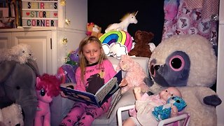 This Little Girl Makes YouTube Videos Of Her Reading For A Good Cause