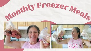 Monthly Freezer Meals